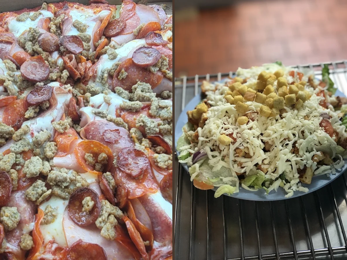 Family-friendly pizzeria with game machines.