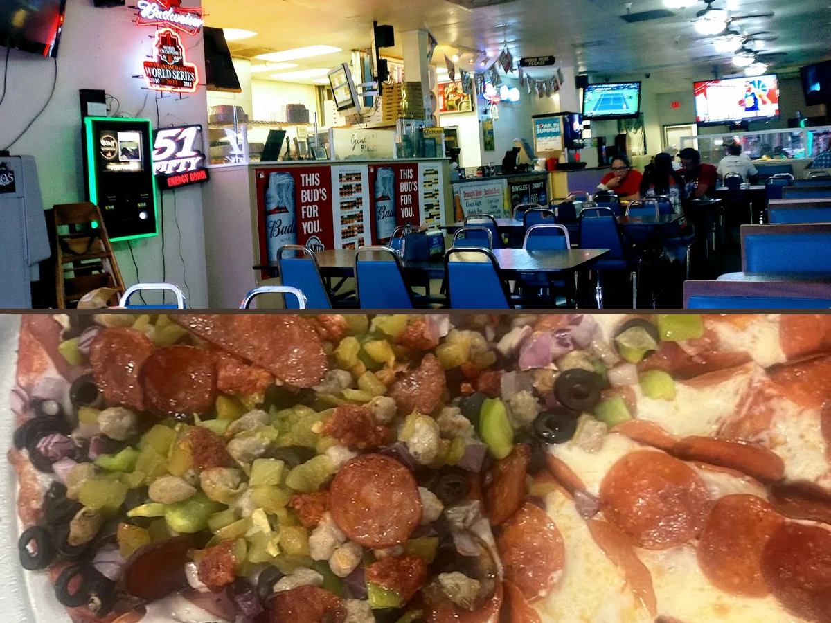 Comfort food spot with a relaxed dining room.