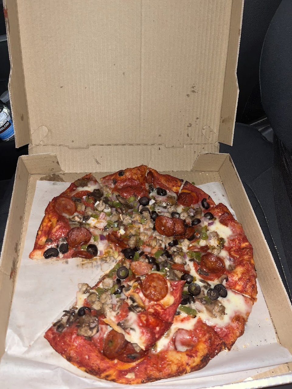 Pepperoni and Vegetable Pizza